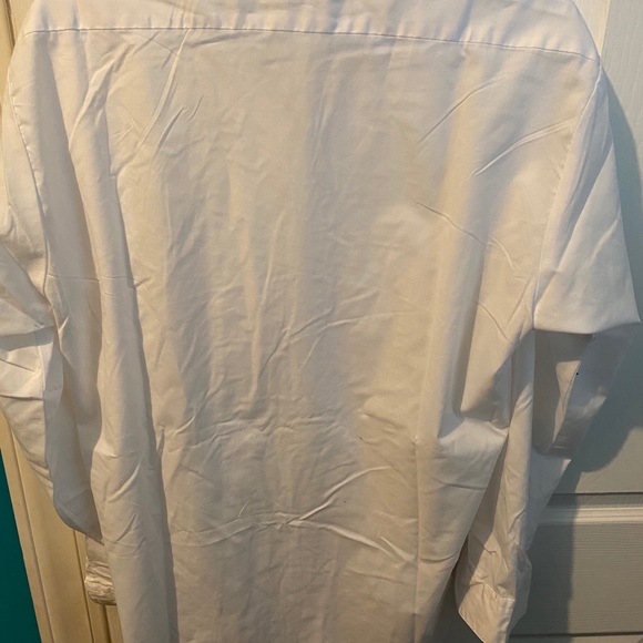 KEATS & LYFORD white formal shirt size men’s large - Picture 4 of 5